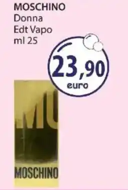Acqua & Sapone MOSCHINO Donna Edt Vapo offerta