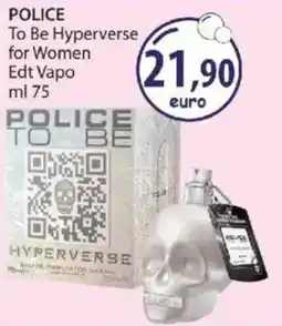 Acqua & Sapone POLICE To Be Hyperverse for Women Edt Vapo offerta