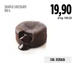Carico Cash & Carry Souffle cioccolato offerta