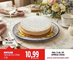 Carico Cash & Carry Monteleone torta ricotta e epera offerta