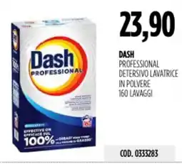 Carico Cash & Carry Dash professional detersivo lavatrice in polvere offerta