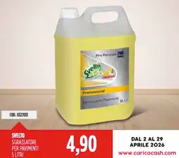 Carico Cash & Carry Svelto sgrassatore per pavimenti offerta