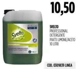 Carico Cash & Carry Svelto professional detergente piatti limone/aceto offerta