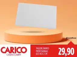 Carico Cash & Carry Tagliere bianco professionale offerta