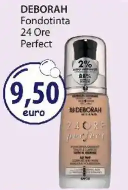 Acqua & Sapone DEBORAH Fondotinta 24 Ore Perfect offerta
