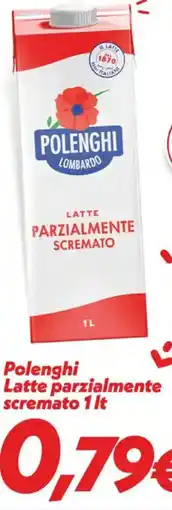 Iper Super Conveniente Polenghi Latte parzialmente scremato offerta