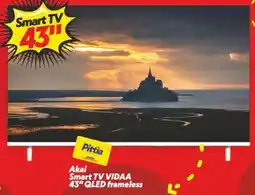 Iper Super Conveniente Akai smart tv vidaa 43" qled frameless offerta