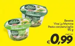 Iper Super Conveniente Beretta Viva La Mamma Pesto con/senz'aglio offerta