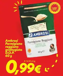 Iper Super Conveniente Ambrosi Parmigiano reggiano grattugiato D.O.P. offerta