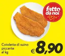 Iper Super Conveniente Cotoletta di suino piccante offerta