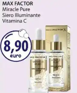 Acqua & Sapone MAX FACTOR Miracle Pure Siero Illuminante Vitamina C offerta