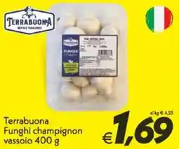 Iper Super Conveniente Terrabuona Funghi champignon vassoio offerta