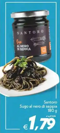 Iper Super Conveniente Santoro Sugo al nero di seppia offerta