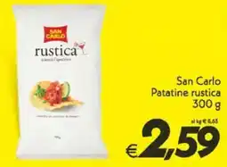 Iper Super Conveniente San Carlo Patatine rustica offerta