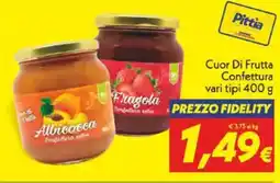 Iper Super Conveniente Cuor Di Frutta Confettura offerta