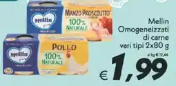 Iper Super Conveniente Mellin Omogeneizzati di carne offerta