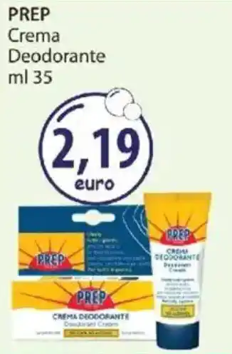 Acqua & Sapone PREP Crema Deodorante offerta