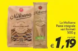 Iper Super Conveniente La Molisana Pasta integrale offerta