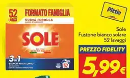 Iper Super Conveniente Sole Fustone bianco solare offerta