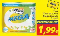 Iper Super Conveniente Foxy Carta da cucina Mega decorata offerta