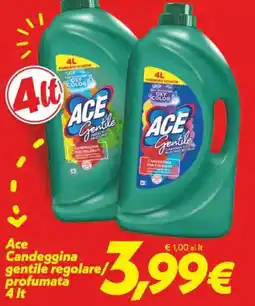Iper Super Conveniente Ace Candeggina gentile regolare/ profumata offerta