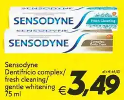 Iper Super Conveniente Sensodyne Dentifricio complex/ fresh cleaning/ gentle whitening offerta