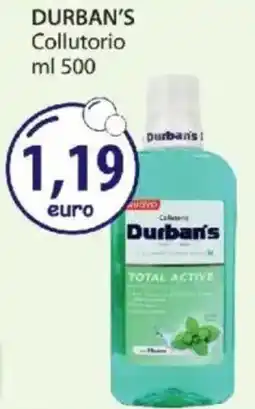 Acqua & Sapone DURBAN'S Collutorio offerta