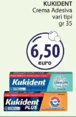 Acqua & Sapone KUKIDENT Crema Adesiva offerta