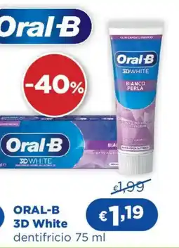 Acqua & Sapone ORAL-B 3D White dentifricio offerta