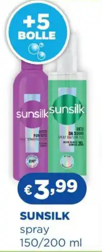 Acqua & Sapone SUNSILK spray offerta