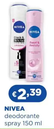 Acqua & Sapone NIVEA deodorante spray offerta