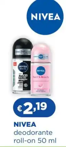 Acqua & Sapone NIVEA deodorante roll-on offerta