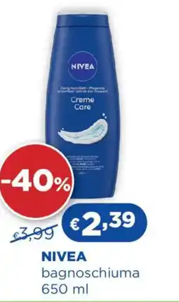 Acqua & Sapone NIVEA bagnoschiuma offerta