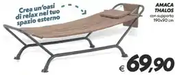 Iper Super Conveniente Amaca thalos con supporto offerta