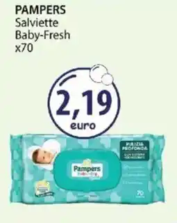 Acqua & Sapone PAMPERS Salviette Baby-Fresh x70 offerta