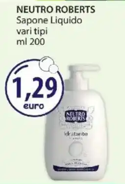Acqua & Sapone NEUTRO ROBERTS Sapone Liquido offerta