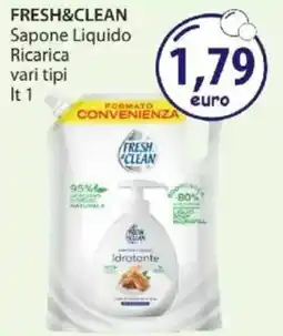 Acqua & Sapone FRESH&CLEAN Sapone Liquido Ricarica offerta