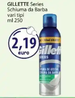 Acqua & Sapone GILLETTE Series Schiuma da Barba offerta