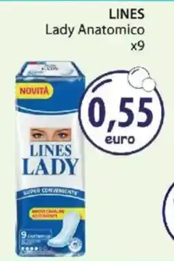 Acqua & Sapone LINES Lady Anatomico x9 offerta