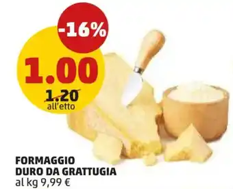 PENNY Formaggio duro da grattugia offerta