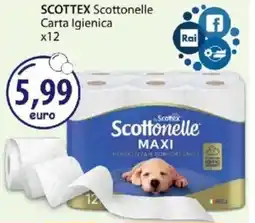 Acqua & Sapone SCOTTEX Scottonelle Carta Igienica x12 offerta