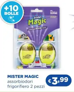 Acqua & Sapone MISTER MAGIC assorbiodori frigorifiero 2 pezzi offerta
