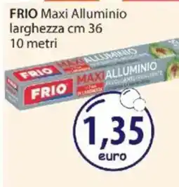 Acqua & Sapone FRIO Maxi Alluminio larghezza cm 36 offerta