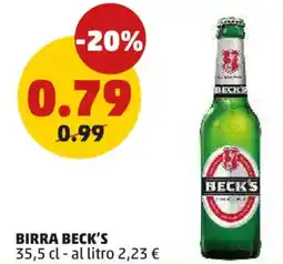 PENNY Birra beck's offerta