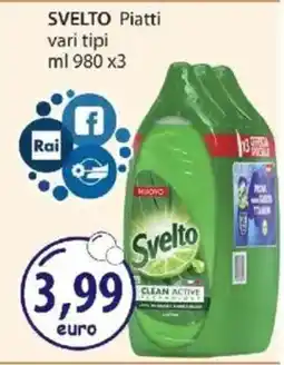 Acqua & Sapone SVELTO Piatti offerta