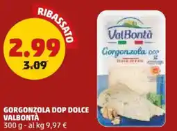 PENNY Gorgonzola dop dolce VALBONTÀ offerta