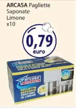 Acqua & Sapone ARCASA Pagliette Saponate Limone x10 offerta