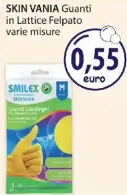 Acqua & Sapone SKIN VANIA Guanti in Lattice Felpato offerta