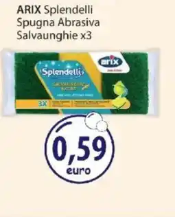 Acqua & Sapone ARIX Splendelli Spugna Abrasiva Salvaunghie x3 offerta