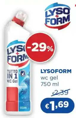 Acqua & Sapone LYSOFORM wc gel offerta